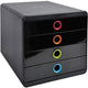 Kommode Exacompta Classic Schwarz