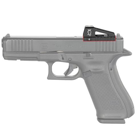 Noblex E-Optics Noblex Red Dot NS 1x23 OS für Glock-Mos (4,0 MOA)