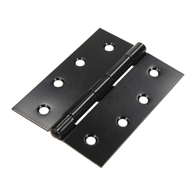 Mack 1071172 - 2 schwere Scharniere schwarz H 100 x B 75 mm | 5 Stück