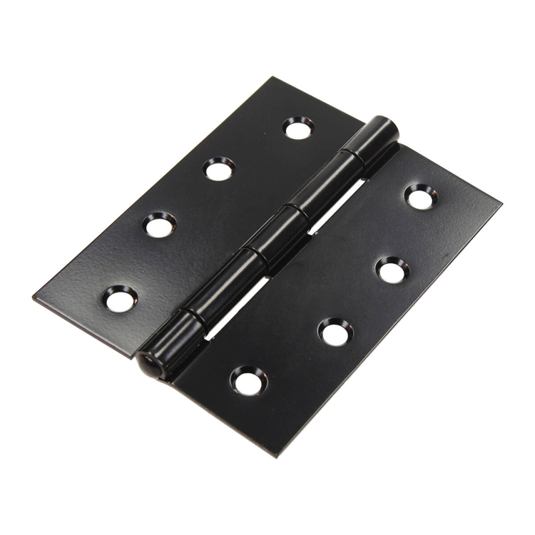 Mack 1071172 - 2 schwere Scharniere schwarz H 100 x B 75 mm | 5 Stück