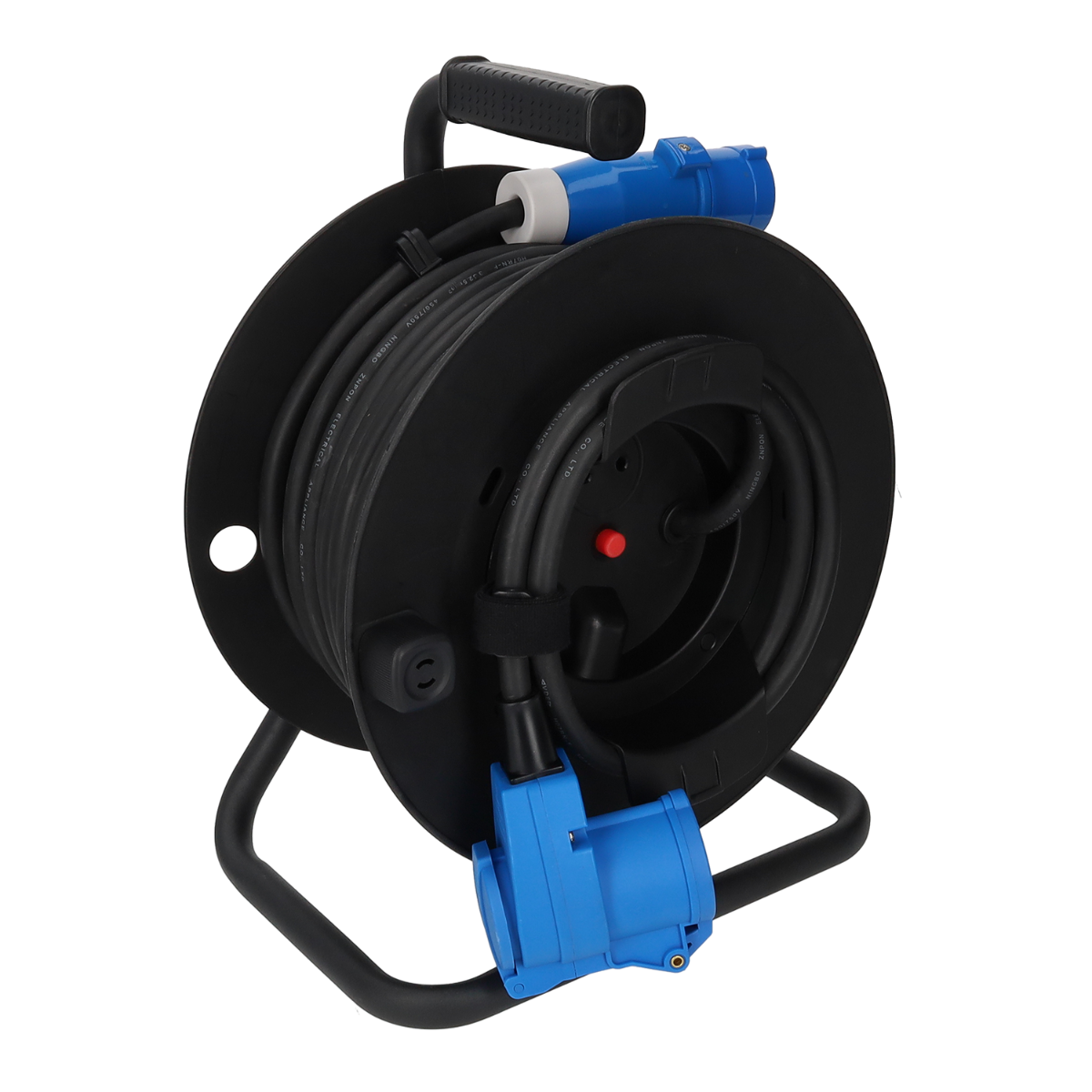 Kabeltrommel 25m Neoprenkabel 3x1,5mm² mit CEE-Stecker und Werkstattkupplung