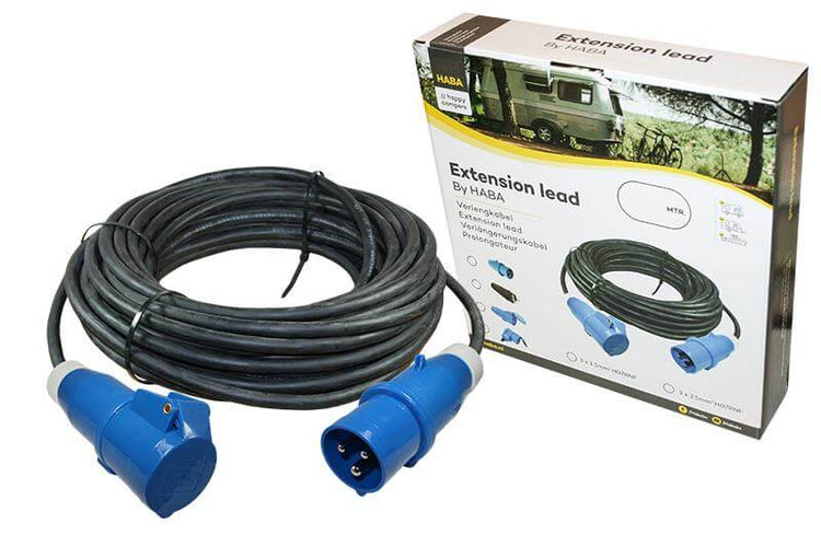 Ngk verleabel 20 Meter Neopren 3x 1,5 mm² - CEE-Stecker und CEE-Buchse - im Karton