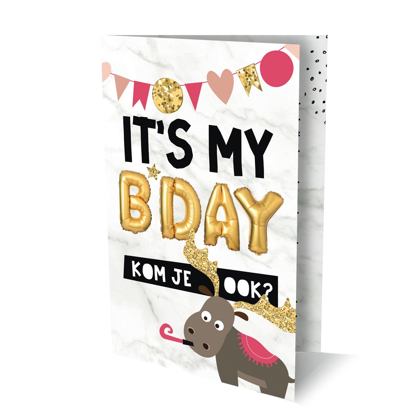 Einladungen zum Geburtstag, 6 Stück.