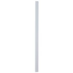Klemmrücken, langlebig, A4, weiß, abgerundete Ecken, Stärke 3 mm