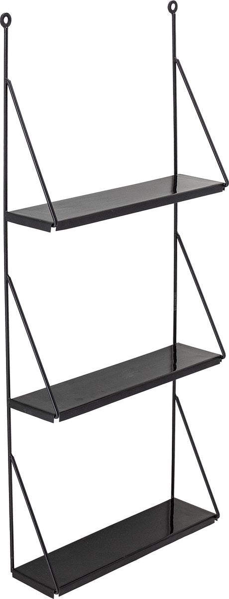 Bloomingville - Walter Regal - Schwarz - Metall