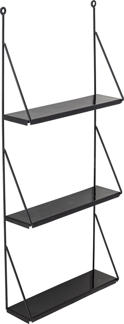 Bloomingville - Walter Regal - Schwarz - Metall