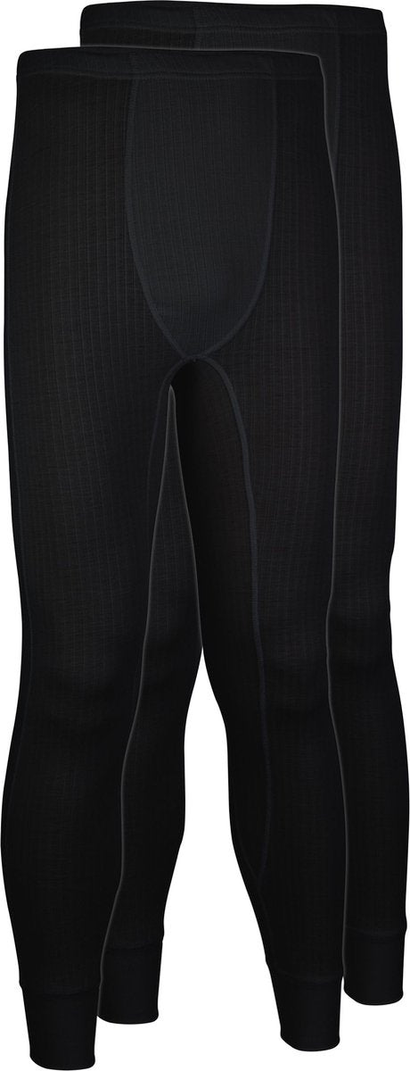 Avento Thermohose Herren - 2er-Pack - Schwarz - Größe M