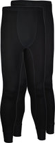 Avento Thermohose Herren - 2er-Pack - Schwarz - Größe M