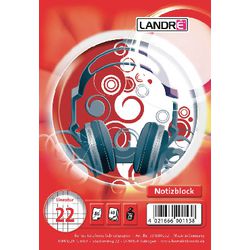 Spiralblock Landré Rot 40 Blatt
