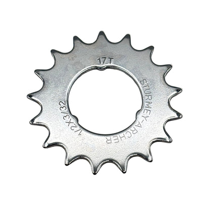 Sturmeyarcher Gear Sturmey Archer 17T 3 32 Flat verchromt