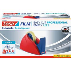 Klebebandabroller Tesa Easy Cut rot