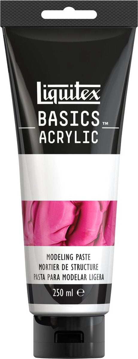 Liquitex Basics 8870306 Modellierpaste – Acryl-Strukturpaste, matt, rissfrei mischbar