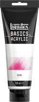Liquitex 8870305 Basics Gesso 250 ml Tube – Acryl-Grundierung, Form gemahlen | für Acrylfarben-Mischtechnik