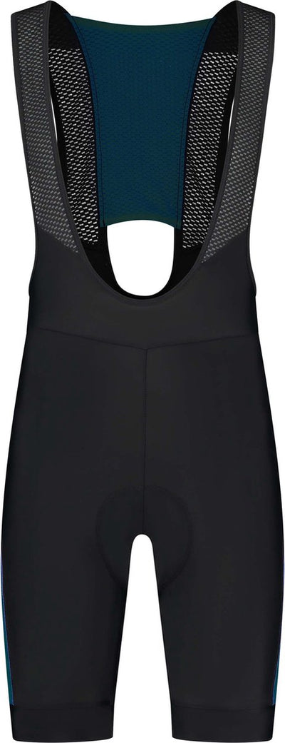 Rogelli Tyro II kurze Radhose – mit Hosenträgern – Herren – Blau, Schwarz – Größe 3XL