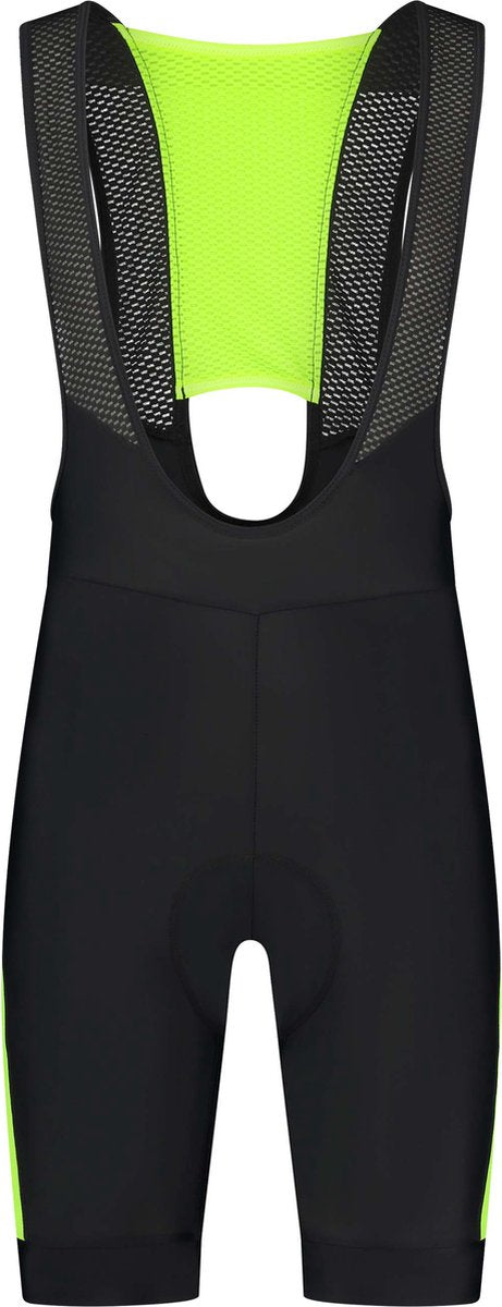 Rogelli Tyro II kurze Radhose – mit Hosenträgern – Herren – Gelb, Schwarz – Größe S