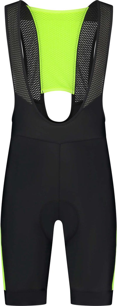 Rogelli Tyro II kurze Radhose – mit Hosenträgern – Herren – Gelb, Schwarz – Größe S