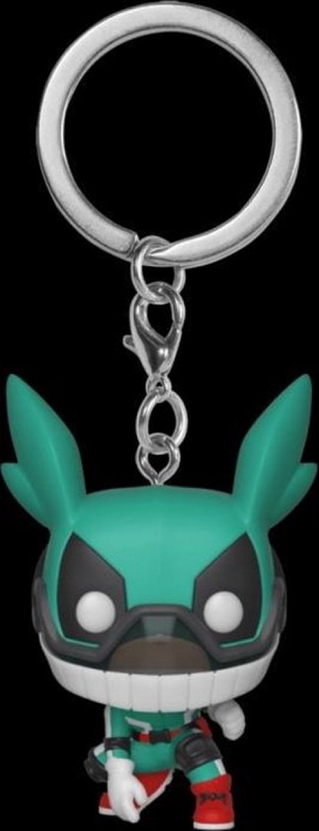 Funko Pocket Pop! Mein Held Academia S3 Deku mit Helm-Schlüsselanhänger