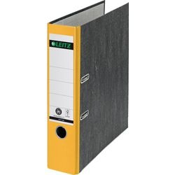 Ordner Leitz 1080 Karton 8cm gelb