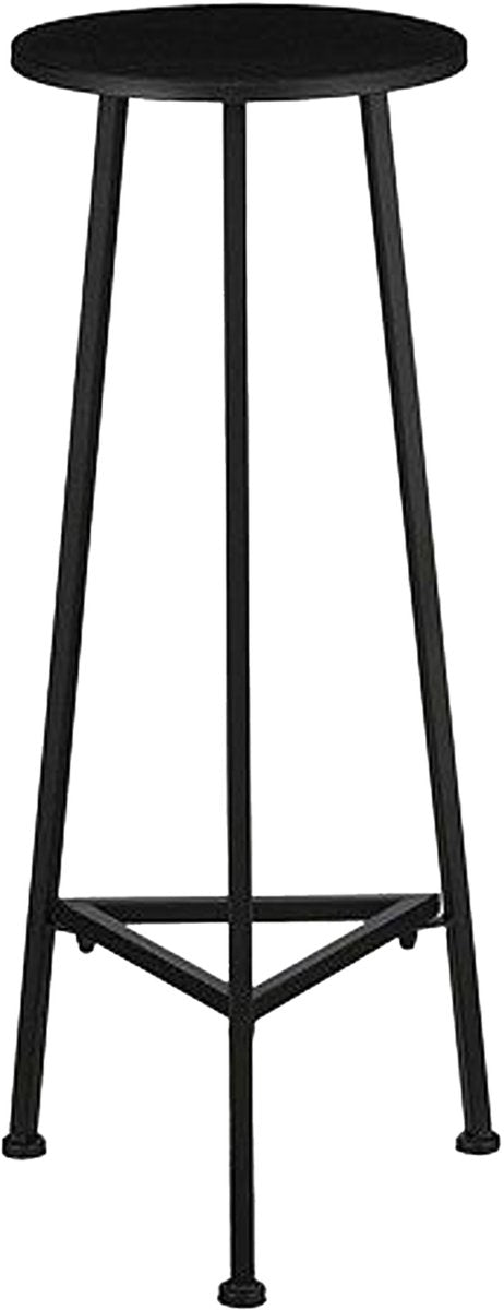 Glimmerdekorationen Jill Pflanzentisch – 30x30x80 cm – Eisen – Schwarz
