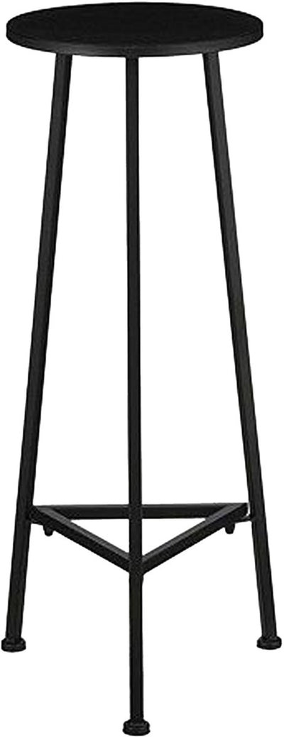 Glimmerdekorationen Jill Pflanzentisch – 30x30x80 cm – Eisen – Schwarz