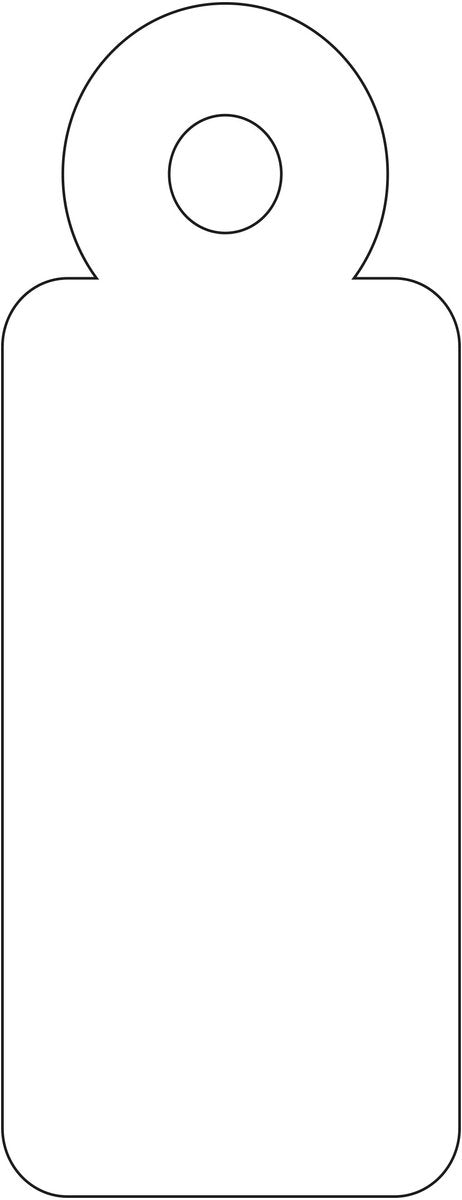 Apli-Kabeletiketten ft 13 x 34 mm (B x H) (386) | Karton mit 1.000 Stück
