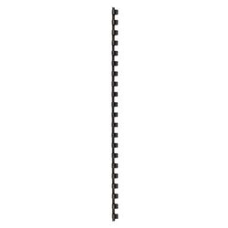 Binderücken GBC Kunststoff A4 8 mm schwarz 45 Blatt