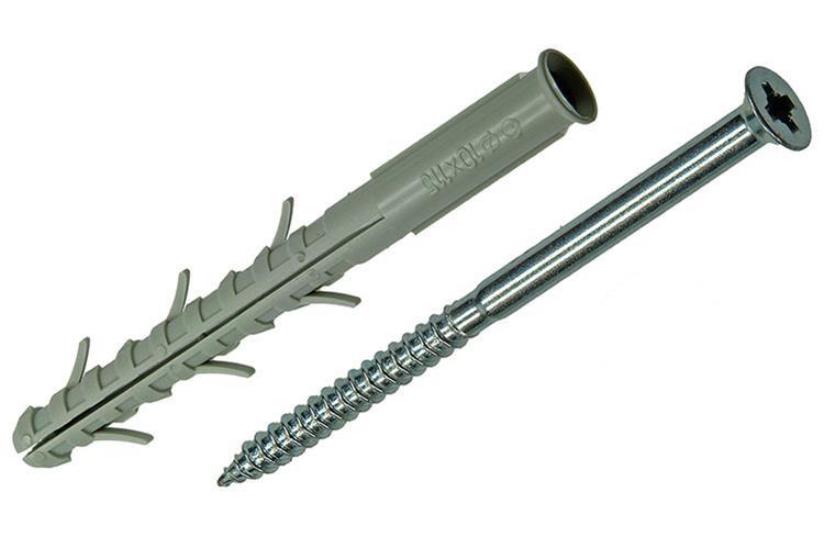 Mack 1019929 - Rahmenstopfen lang exp. Polyam. + Schraube.4 Stück 10 x 115 mm | 5 Stück
