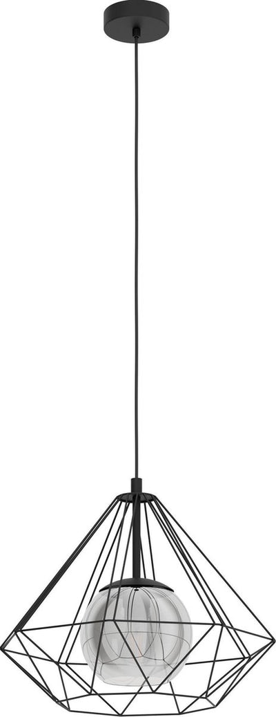 Eglo Vernham – Hängelampe – E27 – ø 44,5 cm – Schwarz