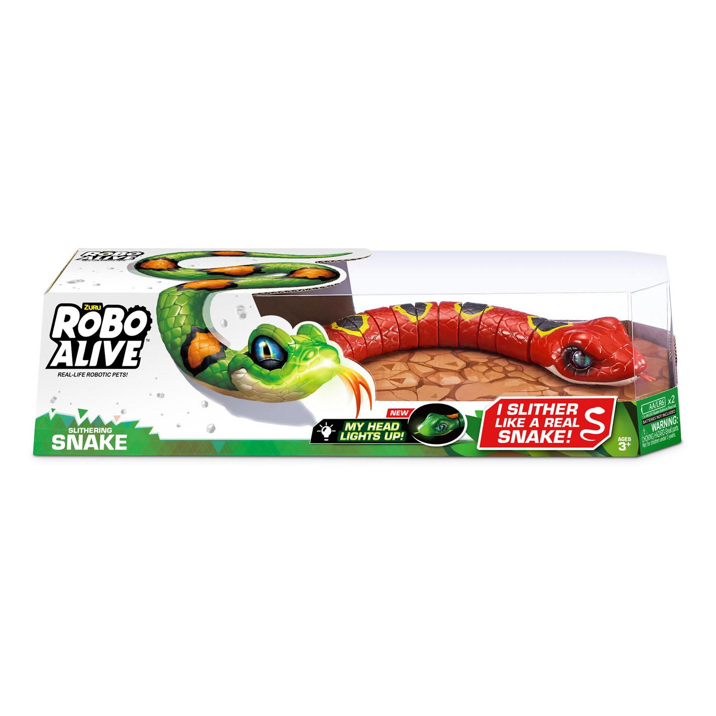 Zuru Robo Alive Roboterschlange rot