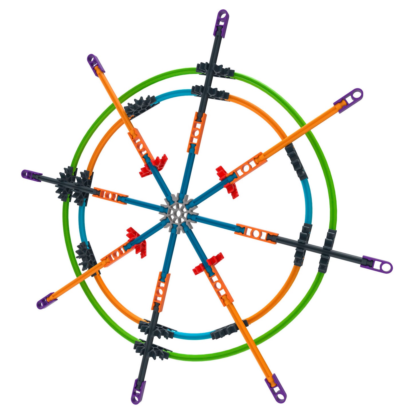 K'nex Construction Set 60 Modelle, 395dlg.