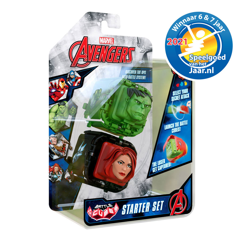 Marvel Avengers Battle Cube Hulk gegen schwarze Witwe