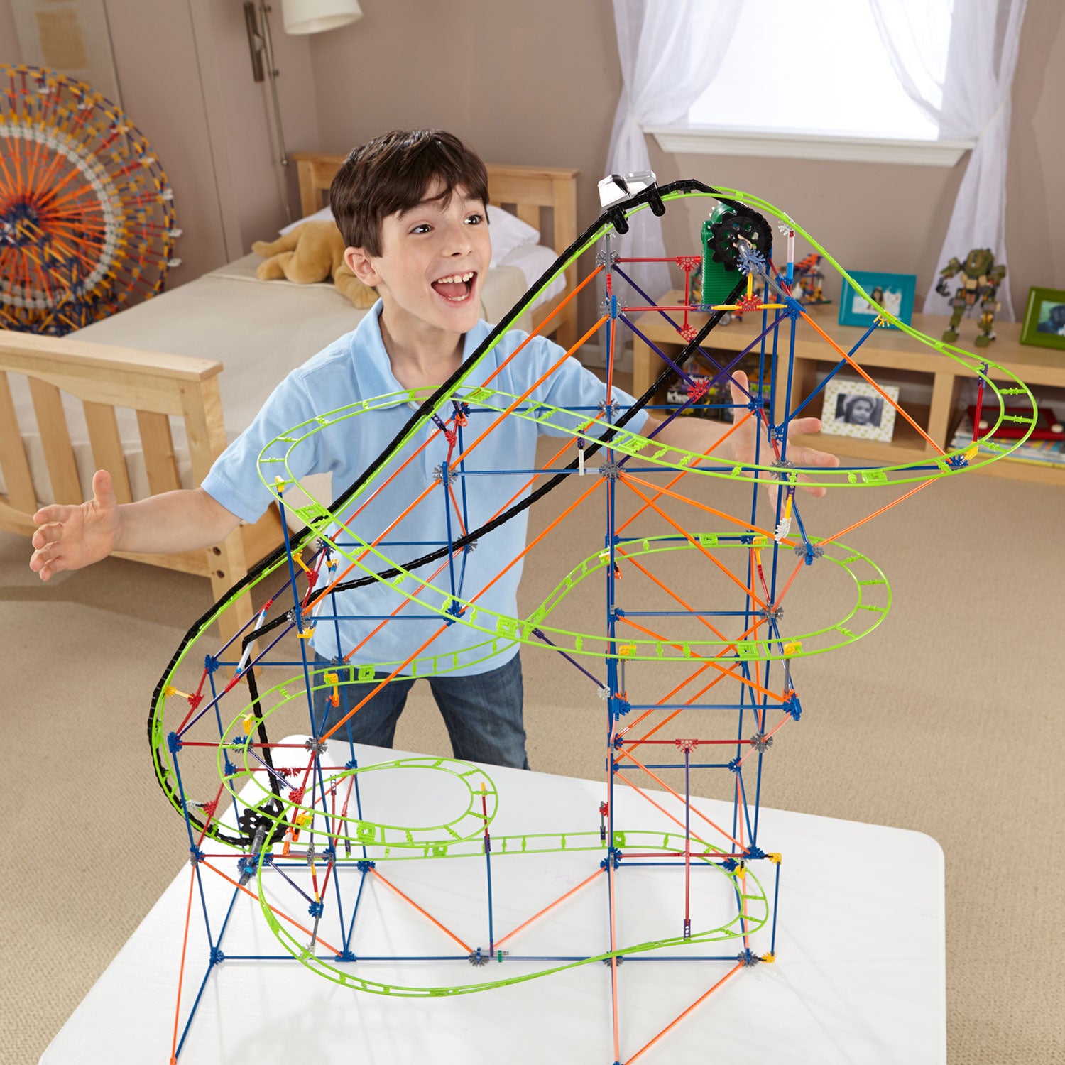 K'nex Taifun-Raserei-Achterbahn