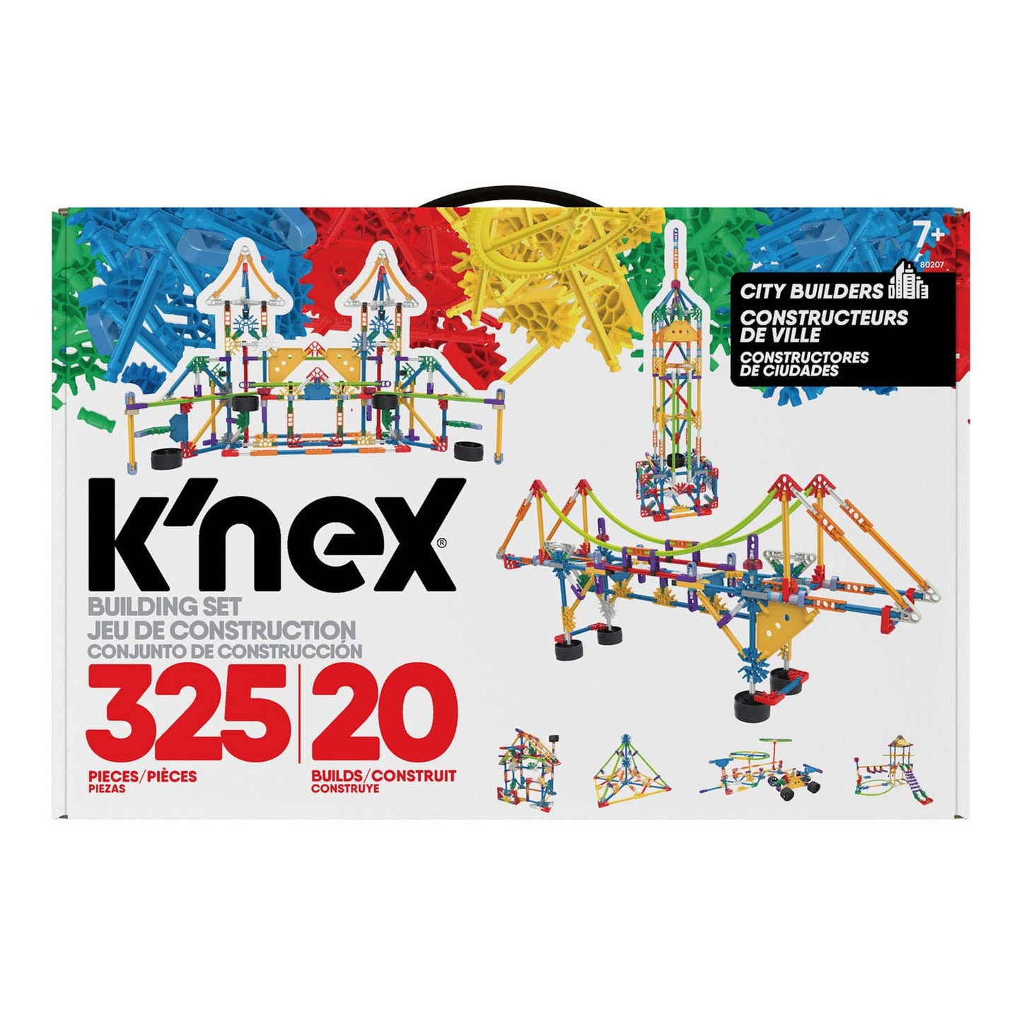 K'nex K'nex City Builders 20 Modelle, 325dlg.