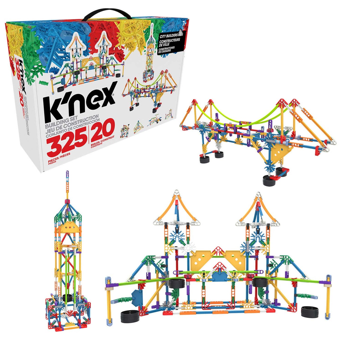 K'nex K'nex City Builders 20 Modelle, 325dlg.