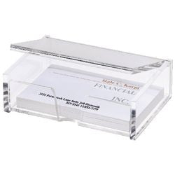 Visitenkartenhalter Sigel VA112 Acryl transparent