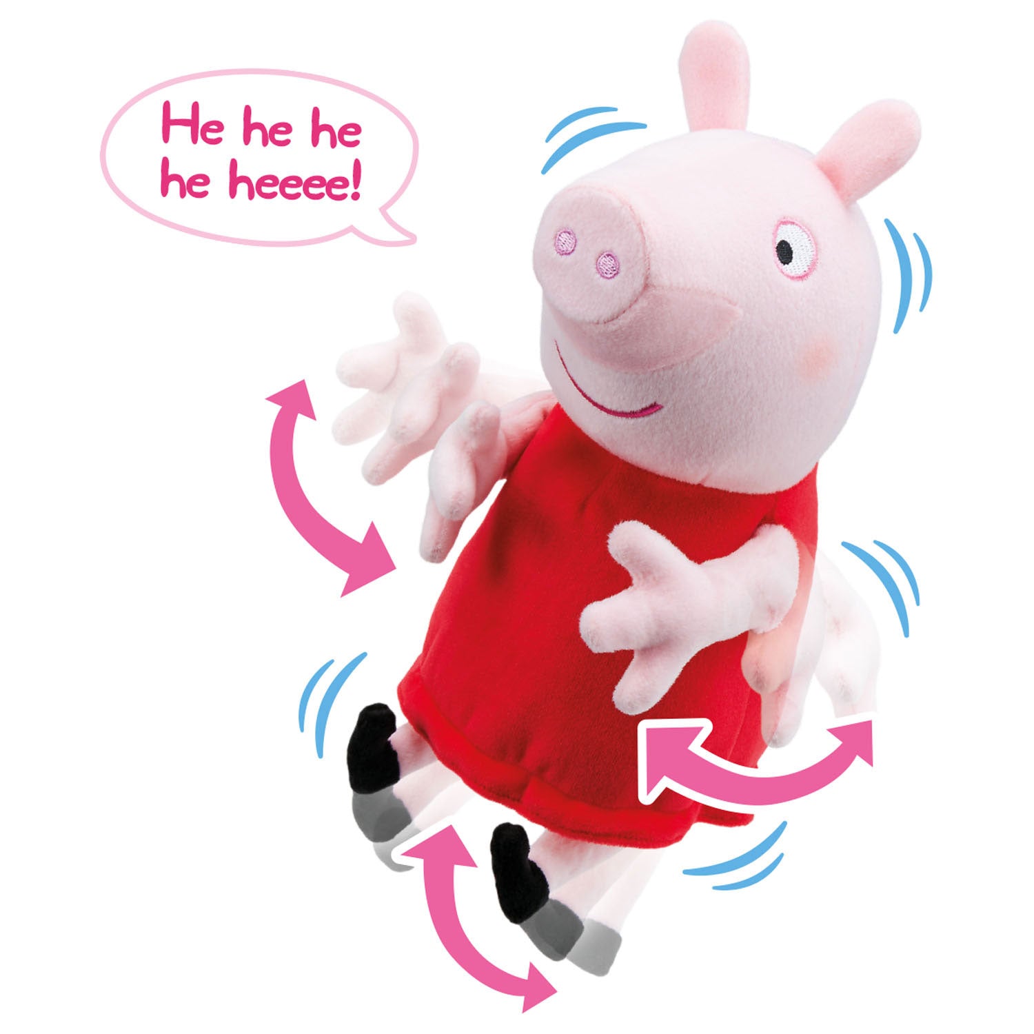 Peppa Pig interaktive Umarmung Peppa