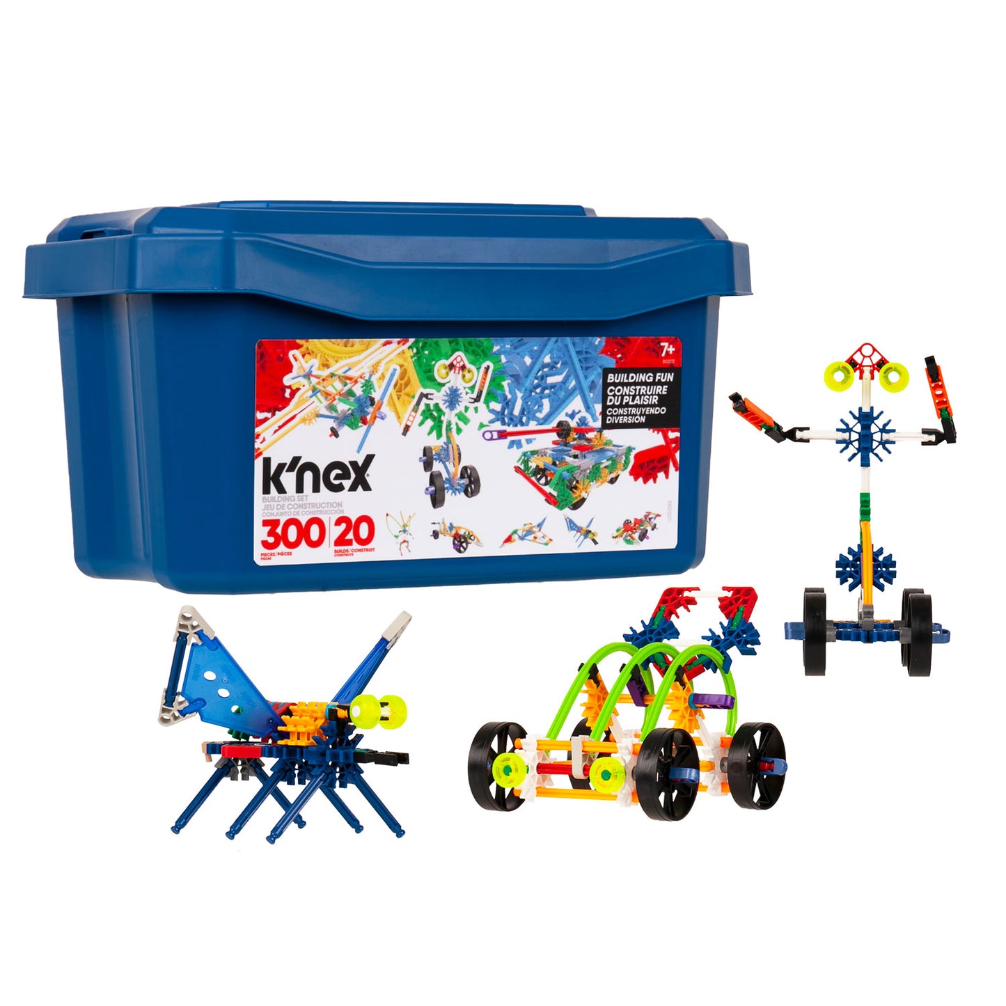 K'nex BouWset Value Box 20 Modelle, 300DLG.