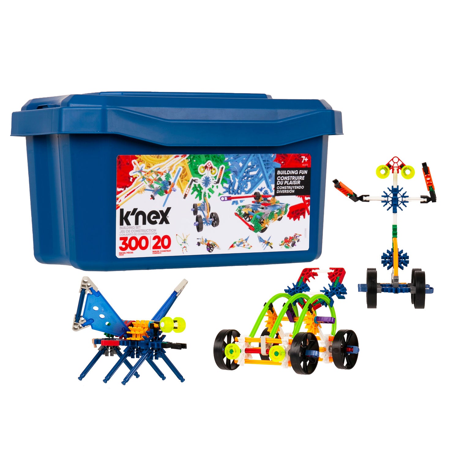 K'nex BouWset Value Box 20 Modelle, 300DLG.