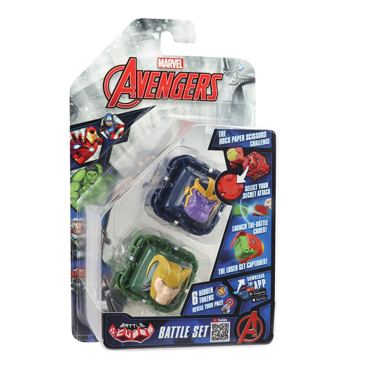Boti Battle Cubes Avengers Thanos gegen Loki Play Set