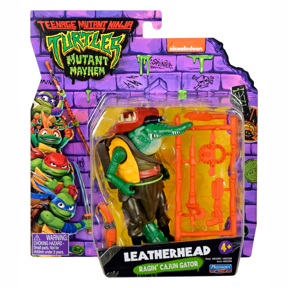 Boti Teenage Mutant Ninja Turtles Spiele Figur Leatherhead Ragin Cajun Gator