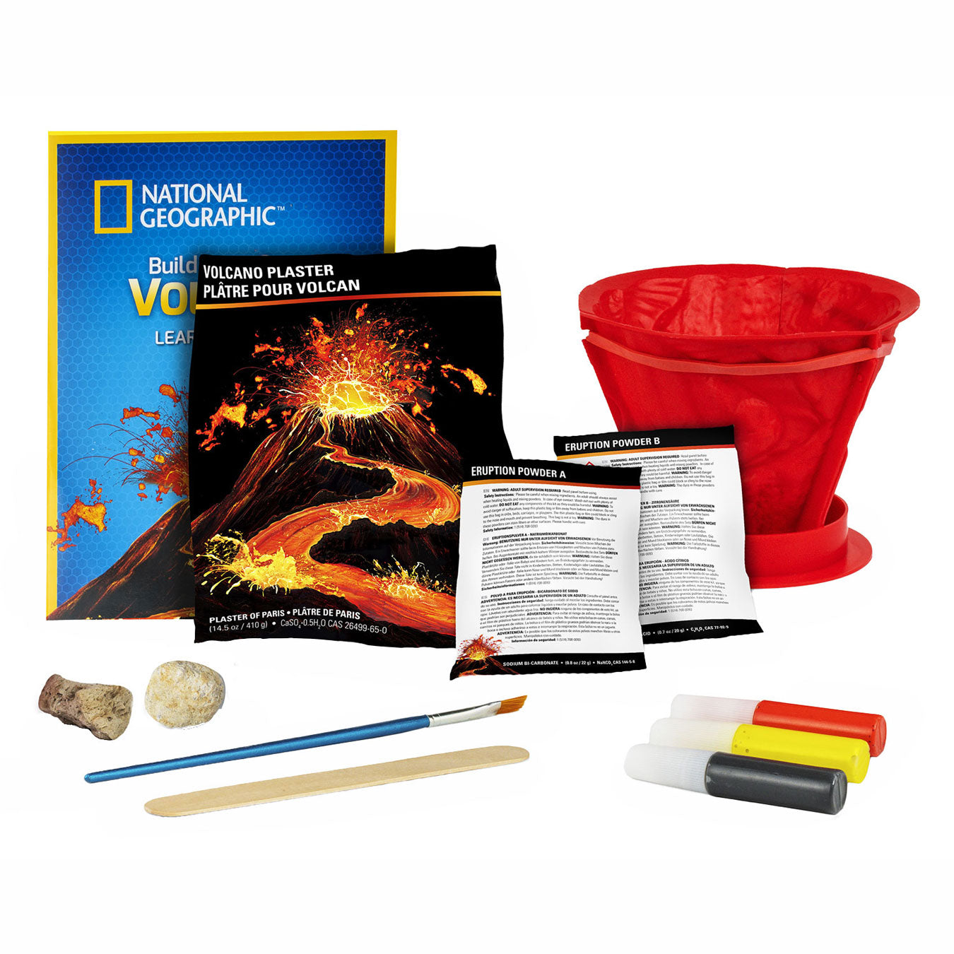 National Geographic bauen Sie Ihr eigenes Vulkan -Set