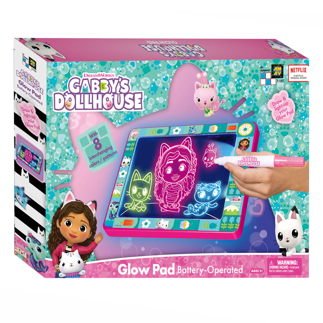Boti Gabbys Dollhouse Glow Pad Zeichnungsplan
