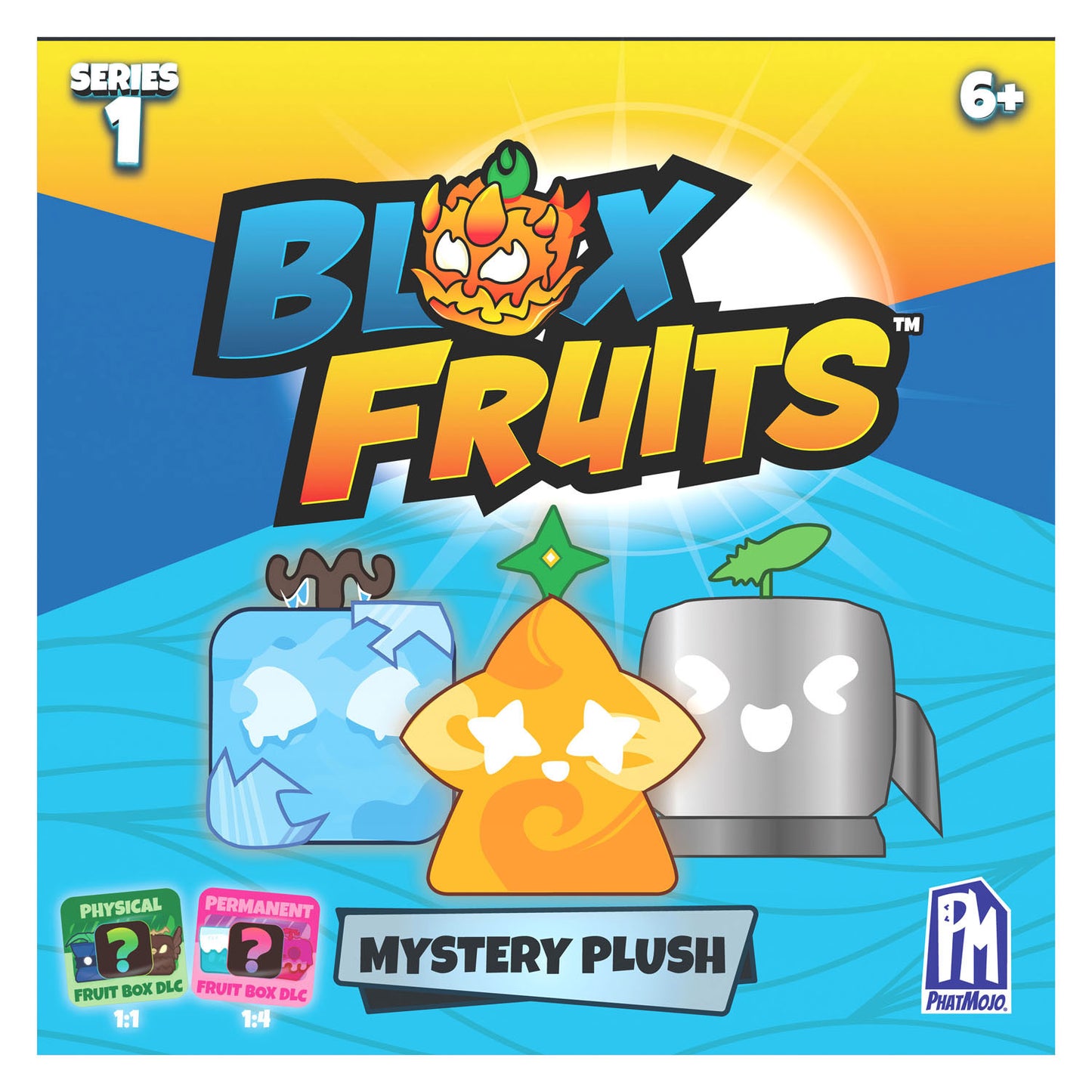 Boti Blox Fruits Mystery Cuddle Plüsch Serie 1