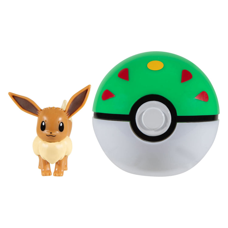 Boti Clip 'n' Go Eevee und Freundes Ball Play Set, 2dlg.