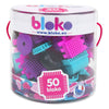 Boti Bloko Nopper Bausteine ​​rosa, 50dlg.