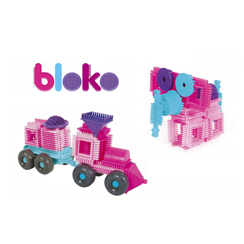 Boti Bloko Nopper Bausteine ​​rosa, 50dlg.