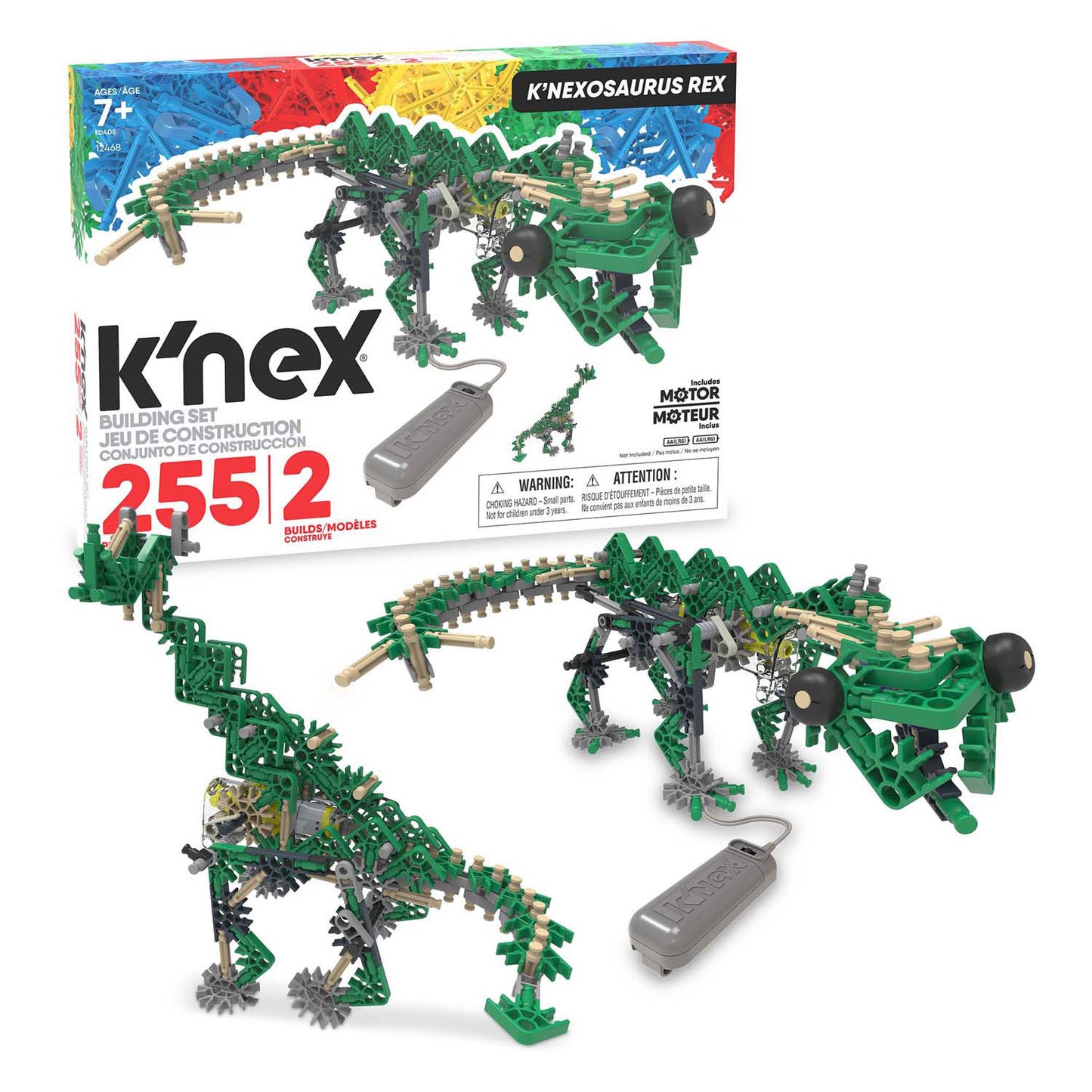K'nex knexosaurus mit motor, 255dlg.