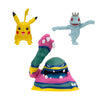 Boti Batte Figurenset Machop, Pikachu, Alolan Muk, 3-tlg.