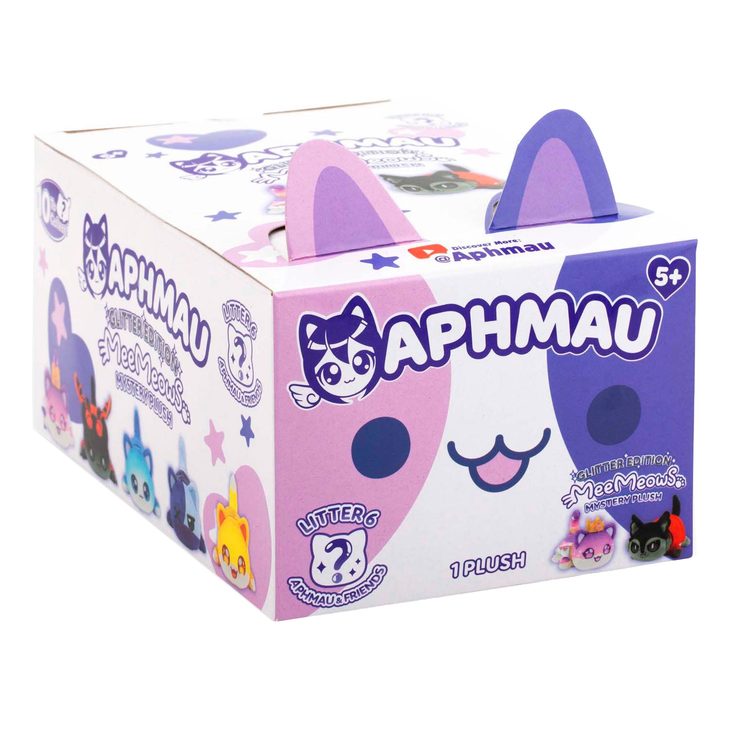 Boti Aphmau Freunde 6 Überraschung meemeow Umarmung Plüsch, 15 cm