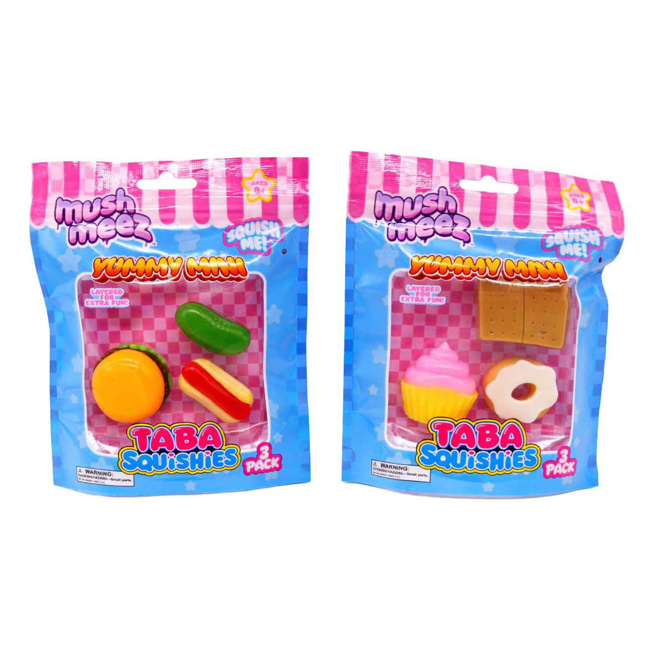 Mushmeez Minis 3er-Packs-Sortiment | 24 Stück